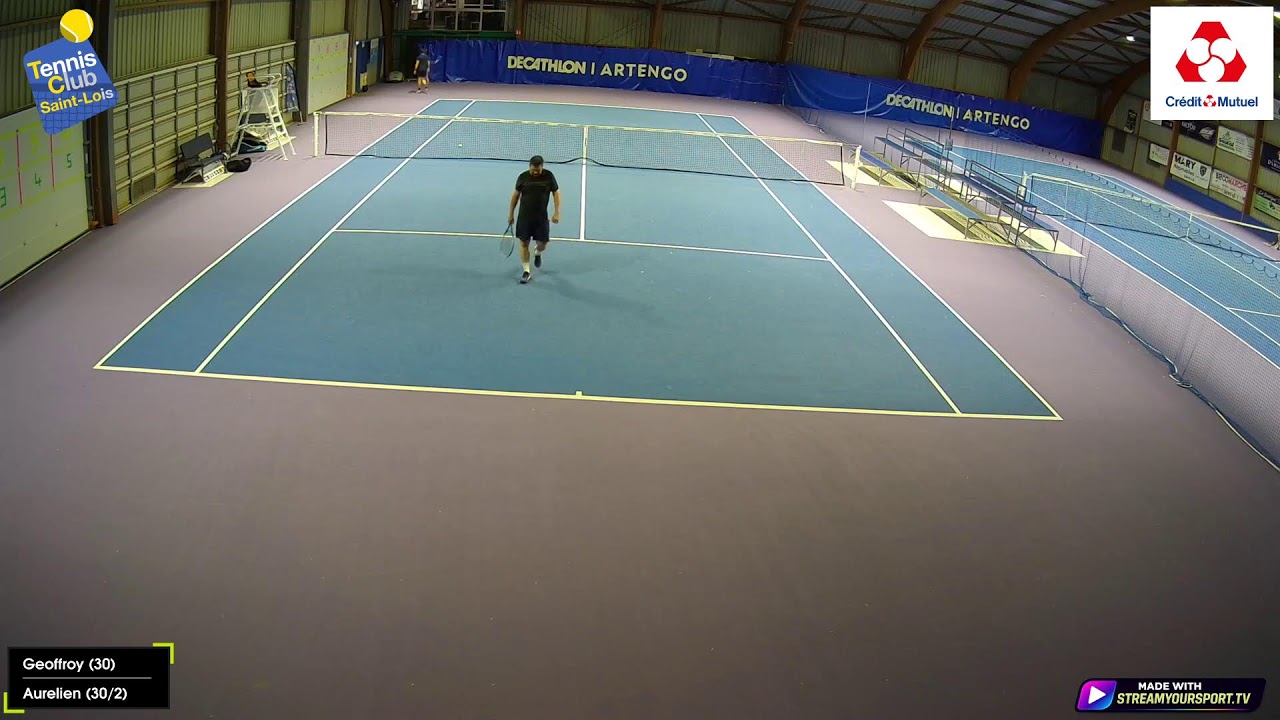 Court 1 : Geoffroy (30) 🆚 Aurelien (30/2)