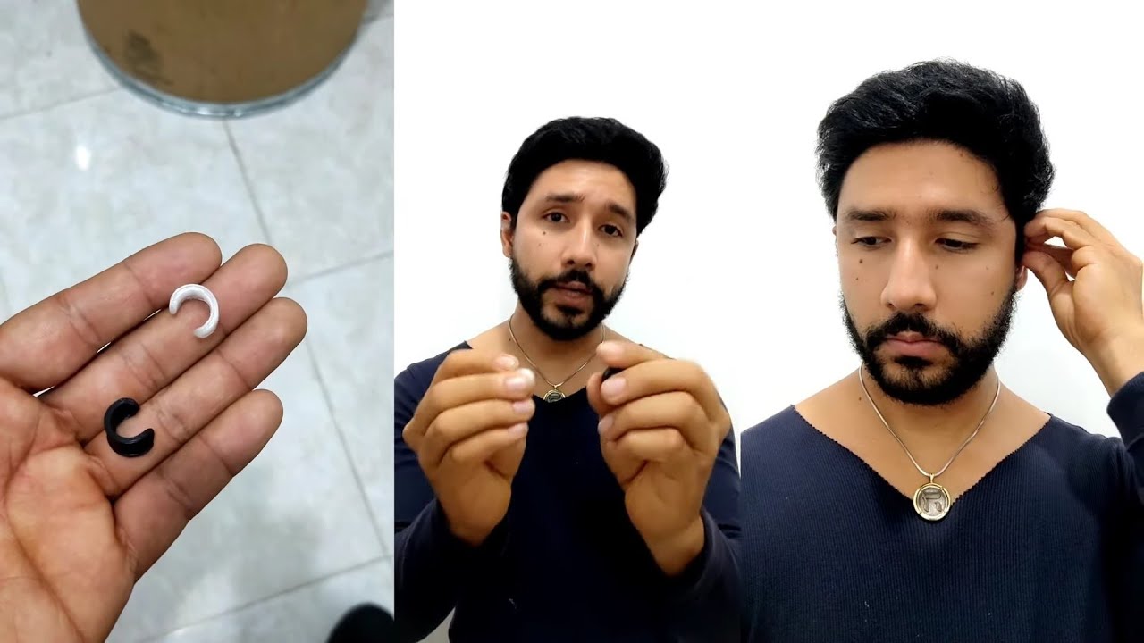 Pendientes Correctores Para Orejas Soplillo - Clip Sin Perforación - Pack De 4 Piezas En Plata Y Oro - Ideales Para Disimular Y Dar Confianza