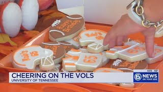 Fans tailgate in Circle Park ahead of Tennessee-Georgia game