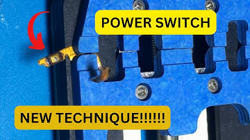 Power button repair using soldering iron #shorts