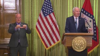 Gov. Hutchinson, ASP Director discuss unified law enforcement response to protect peaceful protests