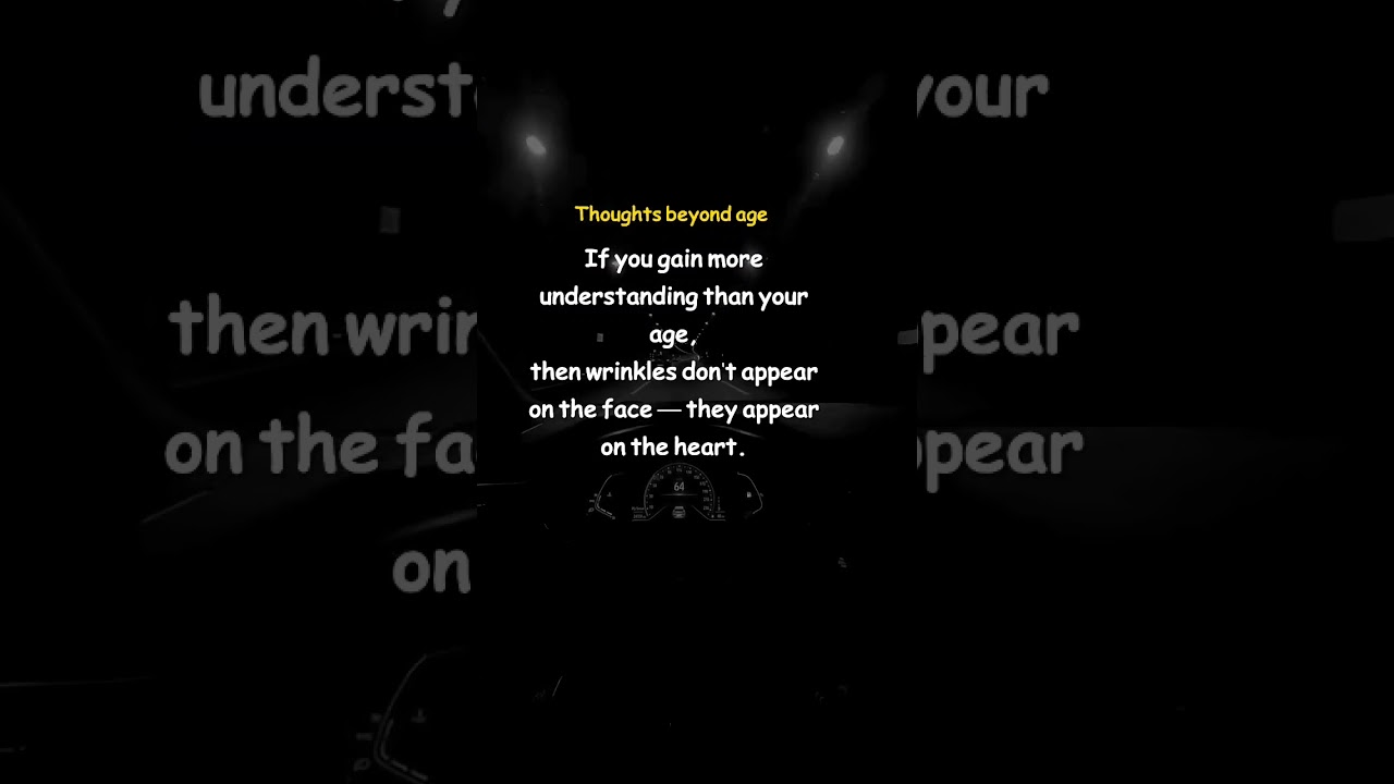 #“Wisdom beyond years