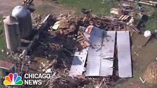 Barn Collapses Killing Multiple Animals In Suburban Illinois