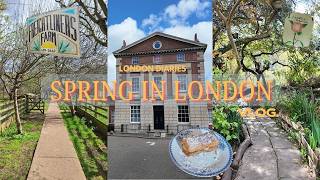 A Slow Spring Day in London 🌷 | Hidden Gardens, Food & Baking Mille Feuille