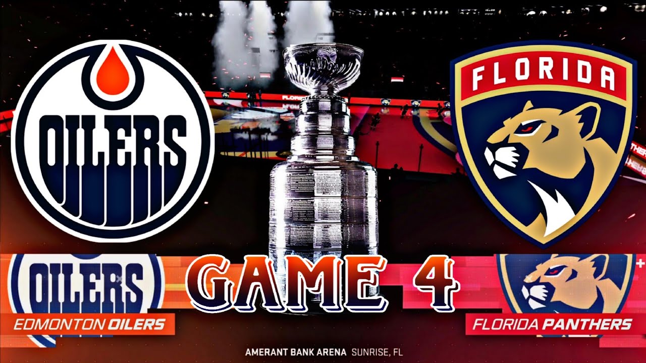 Florida Panthers vs Edmonton Oilers! Game 4! NHL 25! PS5 Pro 4K! - YouTube