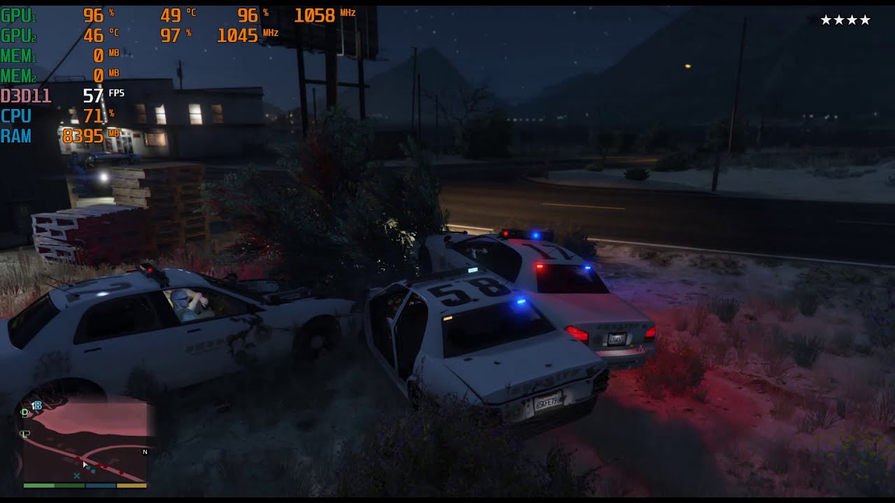 GTX 690 & I7 4790 Grand Theft Auto V (2019)