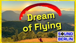 Traum vom Fliegen ❤️ Traumhafter Gleitschirmflug im Sonnenuntergang in den Bergen von Frankreich