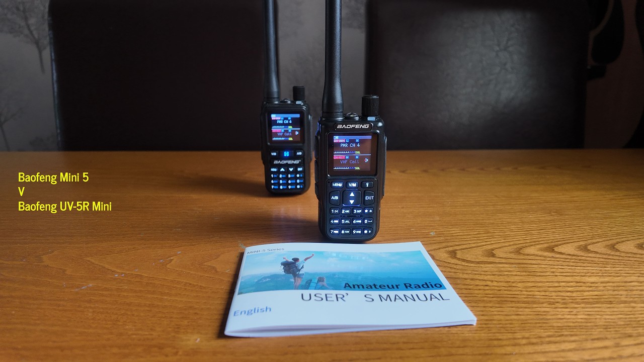 Сравнение Baofeng Mini 5 и Baofeng UV-5R Mini