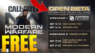 *FREE* Modern Warfare BETA CODES! (MW Multiplayer Gameplay & Giveaway)