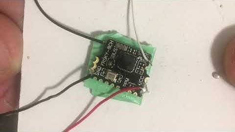 Frsky FR-D8 8ch 2.4ghz sbus/ppm mini receiver soldering (English)