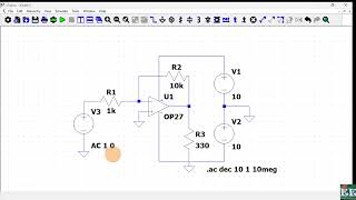 LTspice Operational Amplifier Demonstration