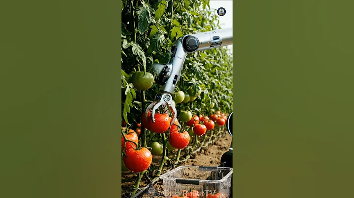 🍅🤖 Robot Harvesting Tomatoes | Futuristic Farming in Action 🚜✨#Virul #shorts