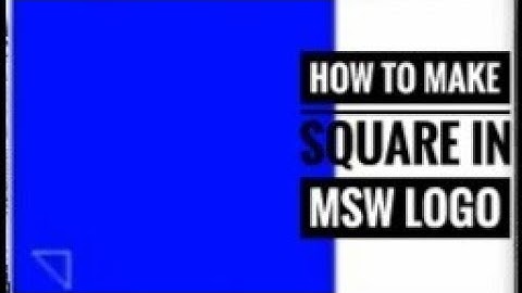 MSW logo tutorial/Color square/Logo commands for class 3 & 4/Fill command