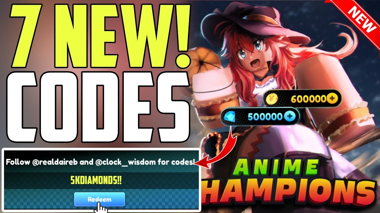 Codes Anime Champions Simulator Update 3 October 2023 UPD 3 : r/GameGuidesGN