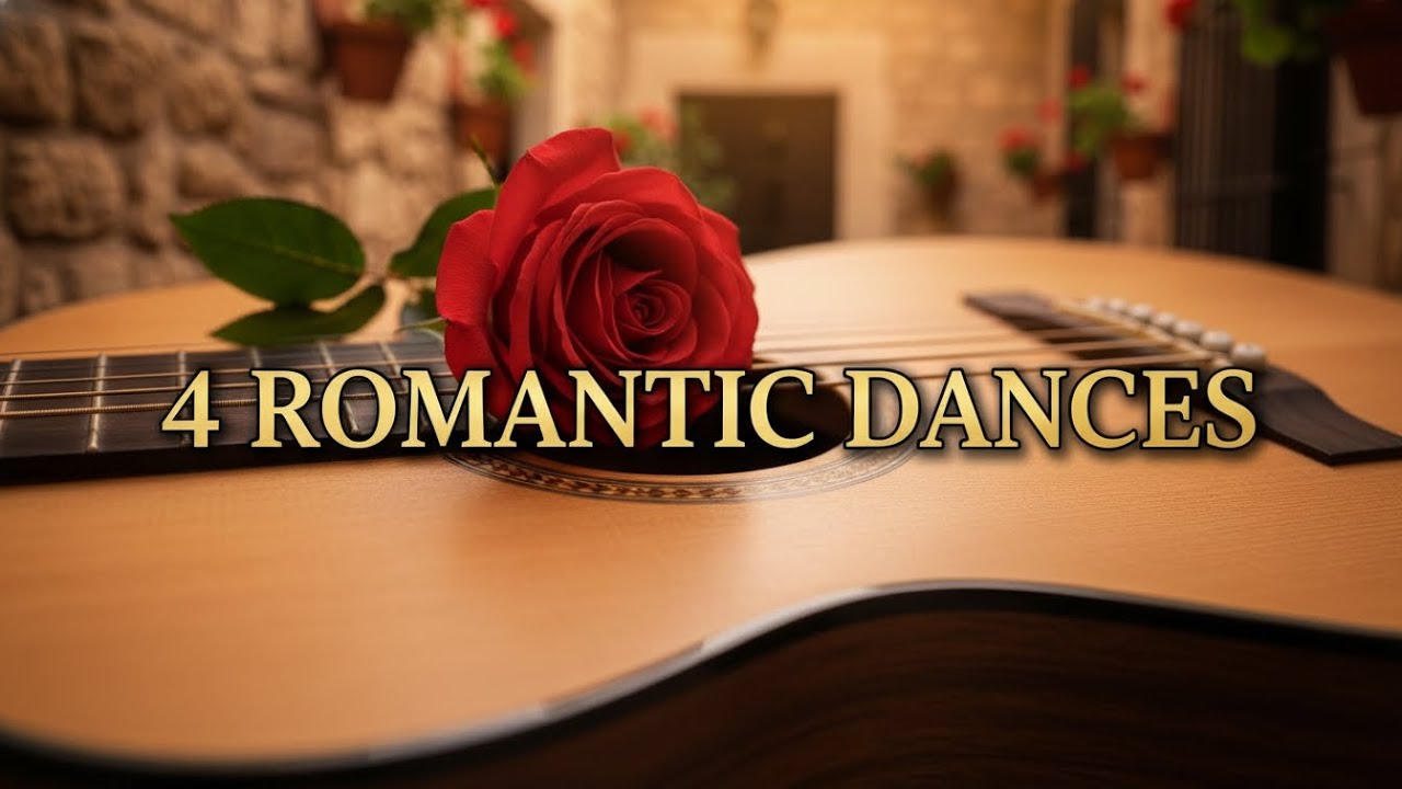 Four Dances for Classical Romantic Guitar | Passionate & Vibrant Performance