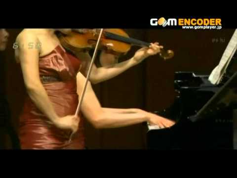 Franck Violin Sonata #4 Movement Kyoko Takezawa 竹澤　恭子