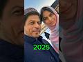 Shahrukh Suhana Transformation 2018 To 2025 Srk Foryou Bollywood Srkfans