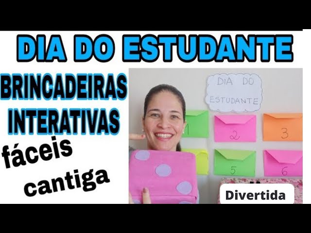 Atividade Dia do Estudante para a Educação Infantil