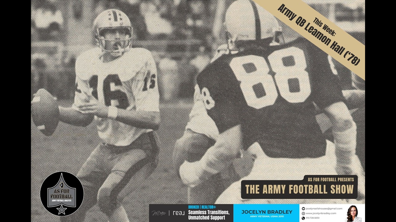 Former Army QB Leamon Hall ('78)