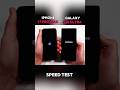 😳⚡IPHONE 17 PRO MAX vs GALAXY S25 ULTRA SPEED TEST!!
