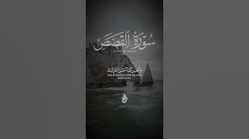 سورة القصص Surat Al-Qasas #آيات #اكسبلور #المصحف #الرحمن #تلاوة_مميزة