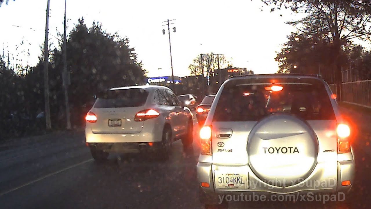 driversity of dublin Impatient Porsche Driver Sideswipes Another Car