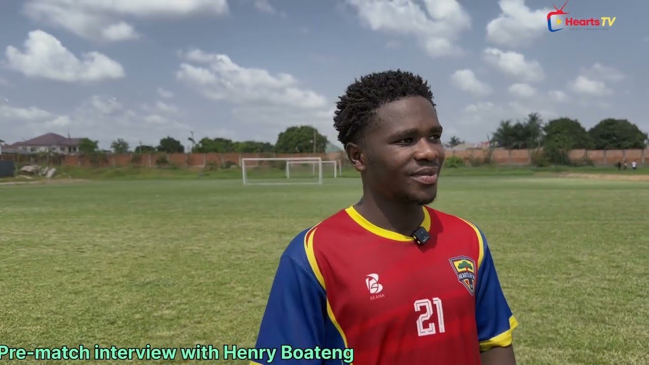 Pre match interview with Henry Boateng  ADUANA vs AHOSC
