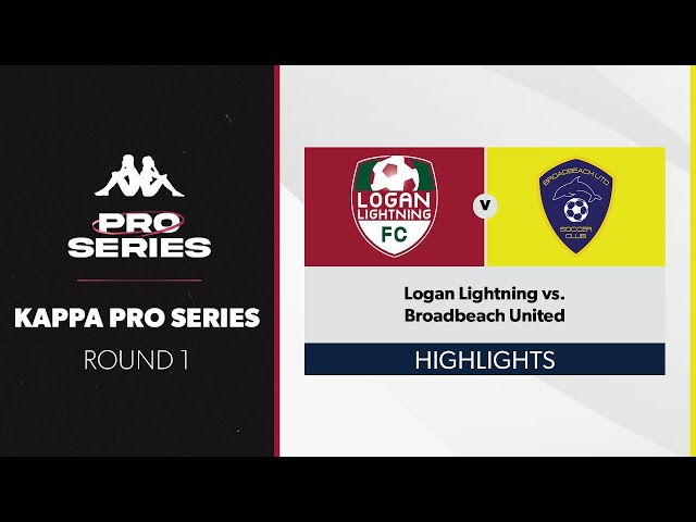 Kappa Pro Series R1 - Logan Lightning vs. Broadbeach United Highlights