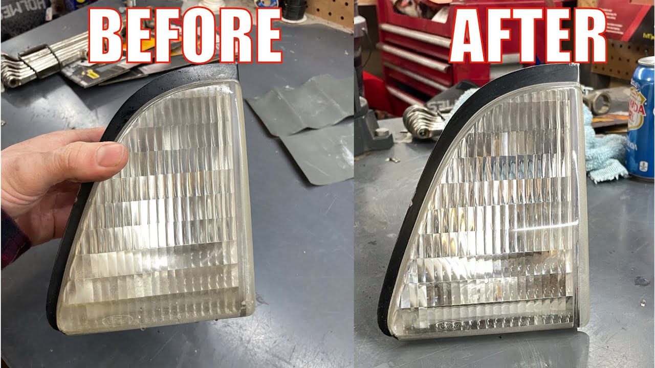 Restore Faded Headlights 1JZ Fox Body Headlight Restoration + Auxito