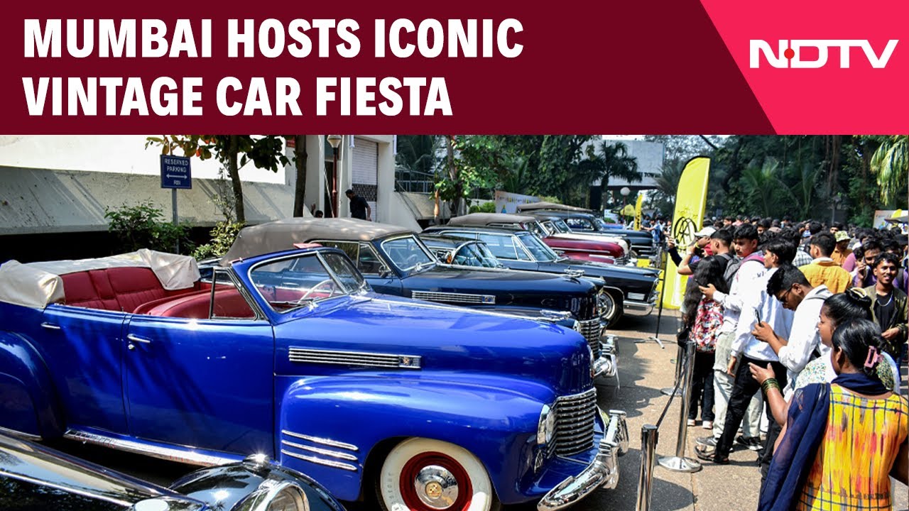 Mumbai News | Mumbai Hosts Iconic Vintage Car Fiesta at World Trade Centre