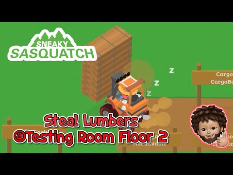 Sneaky Sasquatch - Steal Lumbers at the Testing Room Floor 2