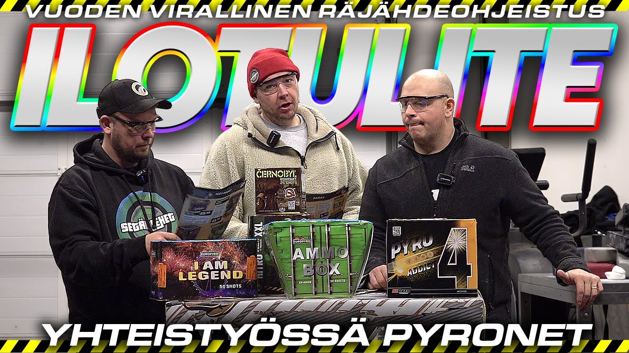 Isojen Patojen Äärellä | Haetaan Uudenvuoden Paukut