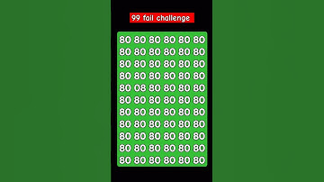 99 %fail hard challenge #number #challenge #viral #shorts