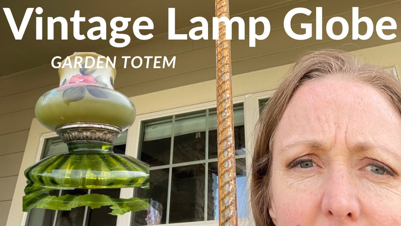 Vintage Lamp Globe Garden Totem DIY YouTube vintage-lamp-globe-garden-totem-diy-youtube