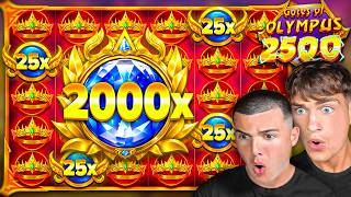 WE LANDED THE 2000X MULTI ON GATES OF OLYMPUS 2500! (INSANE)