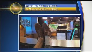 'Rock One Sock' Raises Awareness For Missing Children