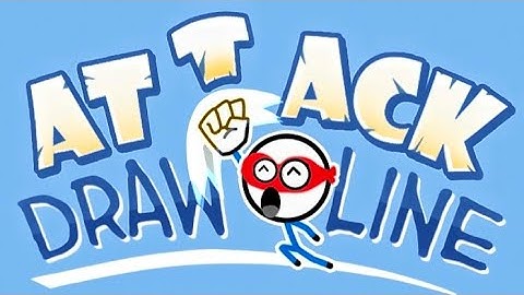 ATTACK DRAW LINE (WEEGOON) level 1-20 gameplay walkthrough Android -Funny stickman brain puzzle game