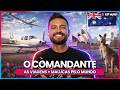 VIAGENS MALUCAS PELO MUNDO COM ELE, O COMANDANTE - TICARACATICAST | EP 717