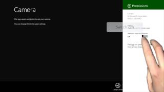 Windows 8/8.1 - Camera Permissions
