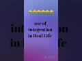 Use of integration in real life  why should we learn integration integration class12 calculus