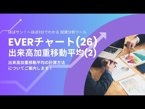 【分析ツールマニュアル】052 出来高加重移動平均(2)