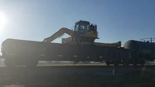 Canadian National 5626 & Union Pacific 7726 Freight Train