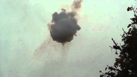 Firebird - exploding clay pigeon