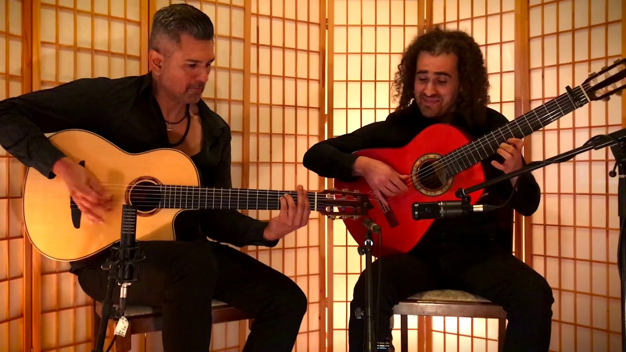 Flamenco Latin Jazz - Lewis Florez Duo Blue Bossa   Rumbizares live