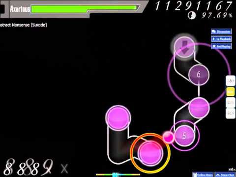 [osu!] Kagamine Rin - Abstract Nonsense [Suicide] A (Axarious) - YouTube