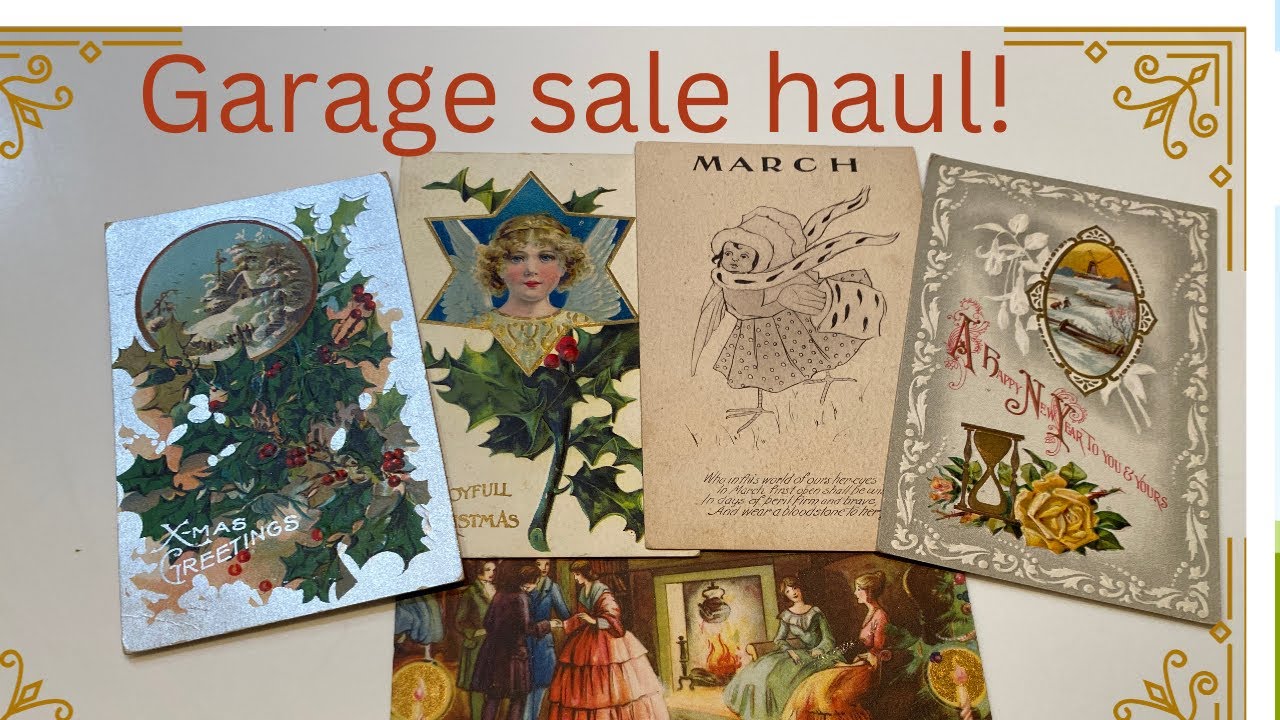 Amazing Garage Sale finds in October! - YouTube