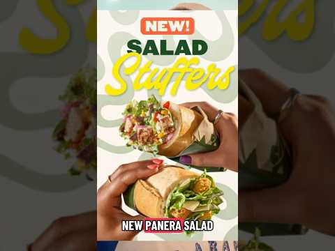 Panera Salad Stuffers | Brad Tries #shorts
