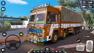 Indian Truck Real OffRoad Game - Indian Cargo Truck Driving Simulator 3D - Android Gameplay  screenshot 2