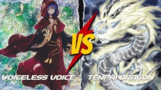 Yu-Gi-Oh! Feature Match Voiceless Voice vs Tenpai Dragon