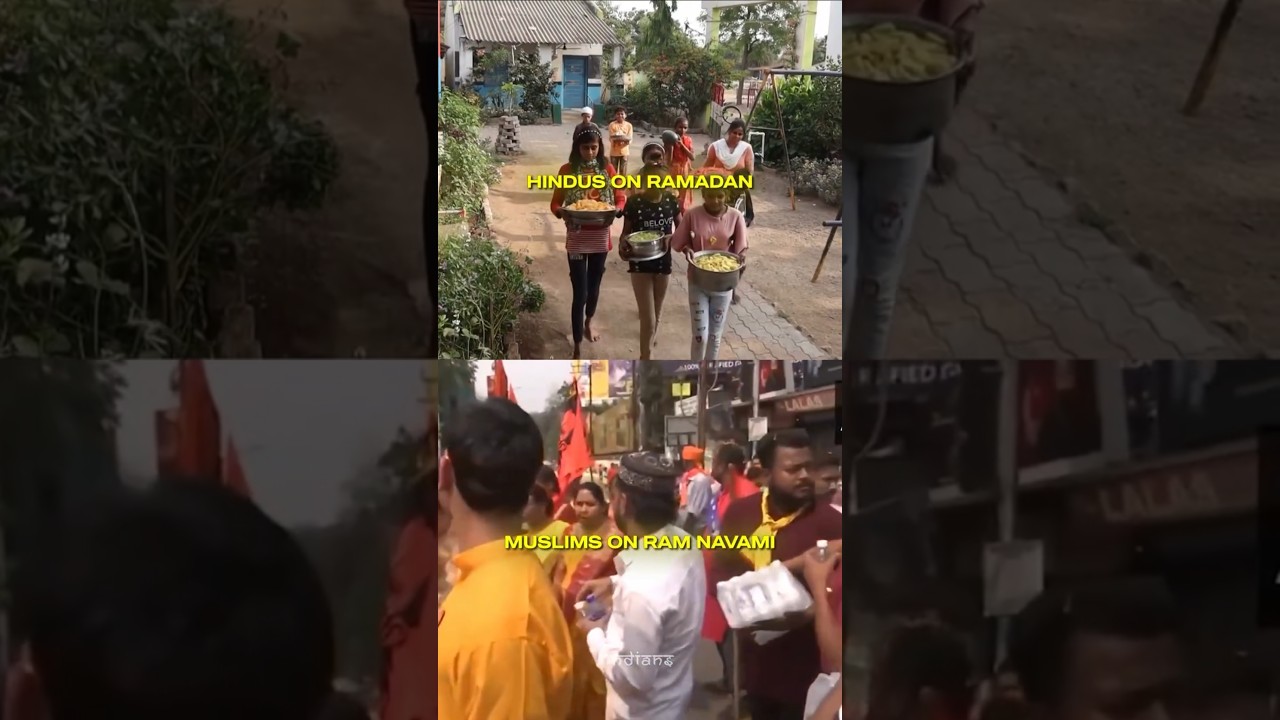 Hindu Muslim on Ramadan and Ram navami|| Hindu || muslim|| Humanity